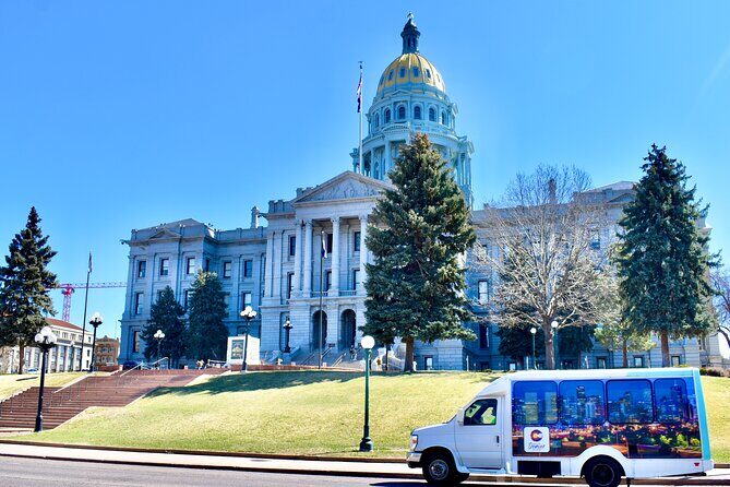 Best of Denver Bus Tour: Highlights, Views & Local Favorites - Colorado State Capitol and the Mile High Steps photo moment