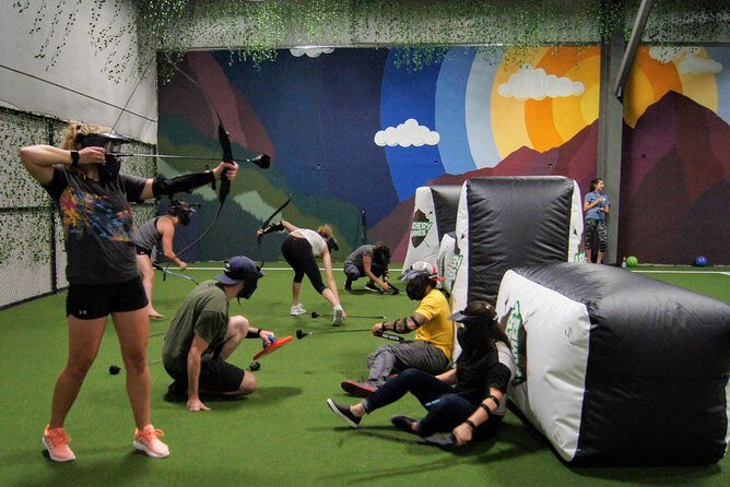 Denver Archery Dodgeball - 75 Minute Indoor Experience - Entering Archery Games Denver: indoor arena energy