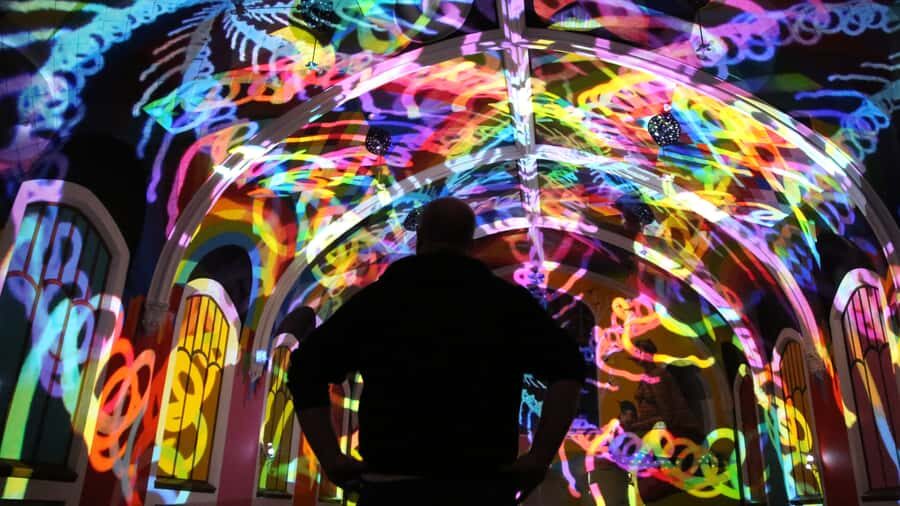 Denver: BEYOND Light Show and Meditation - Timing that matters: shows start at 20 minutes past the hour