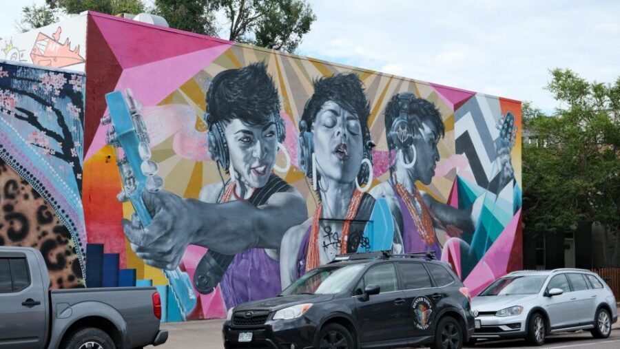 Denver: Private City Highlights Tour with Red Rocks - RiNo Art District and Central Market pizza: the fun part of Denver