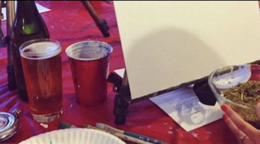 Denver: Puff Pass and Painting Class - What you’ll do during the 90 minutes (and how the class flows)