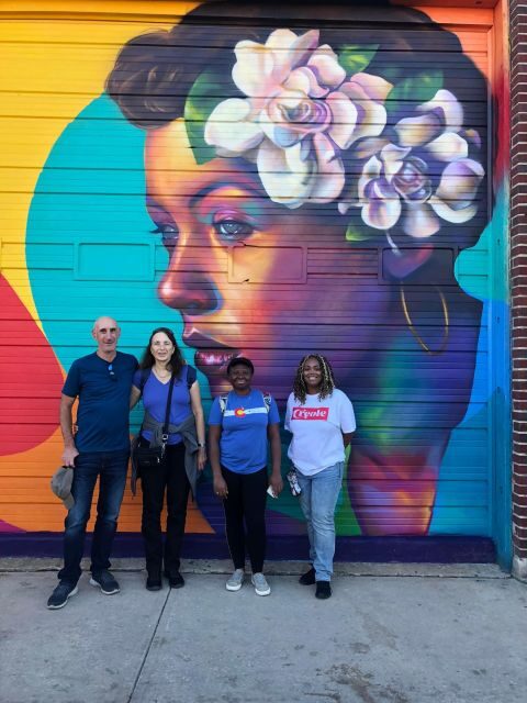 Denver Street Art & Murals Tour + Brewery Visit/Beer Tasting - RiNo Collaboration Murals and the Techniques Artists Use