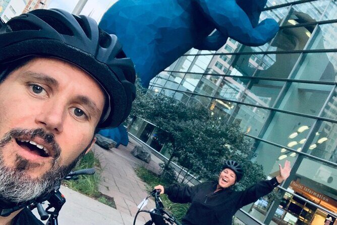 Denver's Best Guided E-Bike Tour - Denver Art Museum and Coors Field: outside views that still feel like a big deal