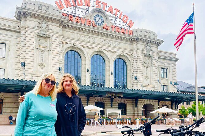 Denver's Best Guided eBike Tour | E-Bike All of Mile High City - Colorado Convention Center and Civic Center Park: the downtown power block