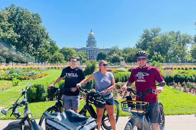 Denver's Best Guided eBike Tour | E-Bike All of Mile High City - Larimer Square and McGregor Square: old Denver meets modern street life