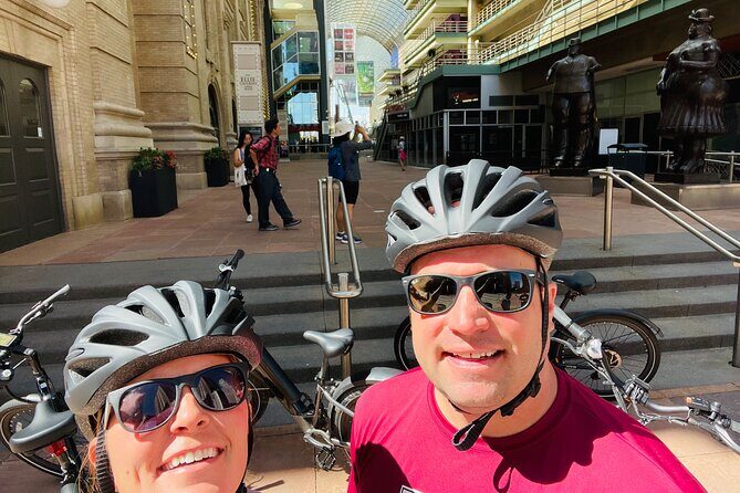 Denver's Best Guided eBike Tour | E-Bike All of Mile High City - Confluence Park and the bike-path sights: where the city changes pace
