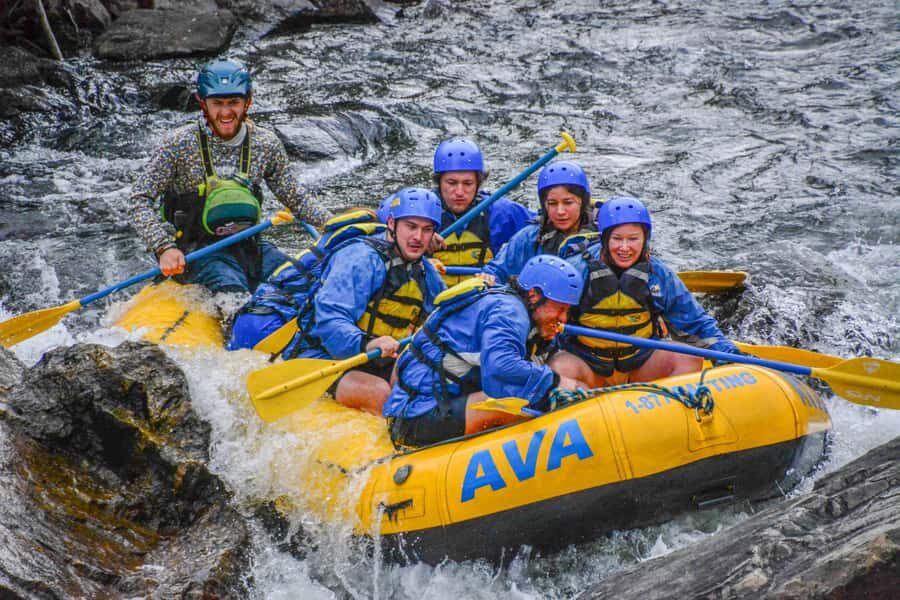 Idaho Springs: Gold Rush Whitewater Rafting Half-Day Trip - Meeting at AVA Rafting and Zipline and the short coach transfer