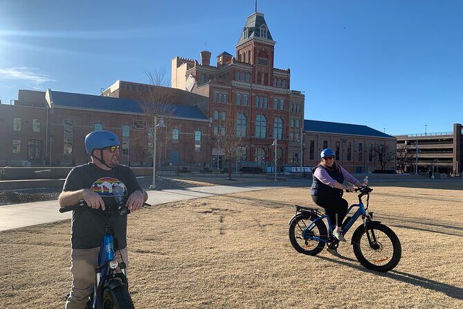 Original eBike Tour - Best of Denver - guided Bike Tour - Tivoli Brewery stop: the beer side of Denver’s origin story