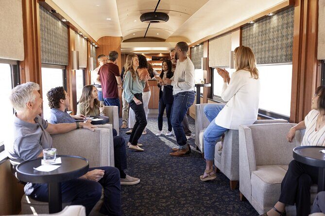 Rockies to the Red Rocks Train - Denver to Moab - SilverLeaf Plus - SilverLeaf Plus comfort: lounge car, cocktails, and seat-service meals