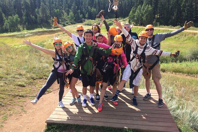 Rocky Mountain 4-Zipline Adventure on CO Longest and Fastest! - Guides, Safety, and the Fun Factor (Tony, Carson, Jeremy, and Co.)