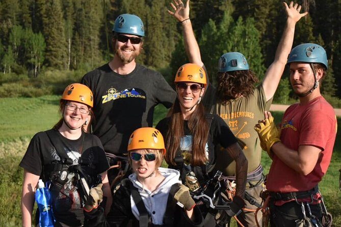 Rocky Mountain 6-Zipline Adventure on CO Longest and Fastest! - Guides, Safety, and the Small-Group Advantage (12 Max)