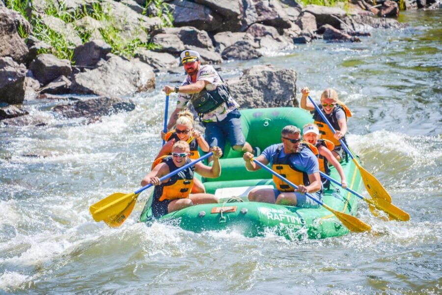 Vail CO: Family-Friendly Colorado River White Water Raft - Rancho Del Rio check-in: gear up and get set up right