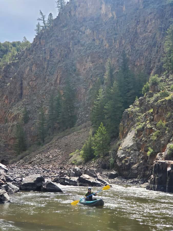 Vail CO: Kayak the Gorgeous Colorado River - guided 1/2 day - Key points to know before you go