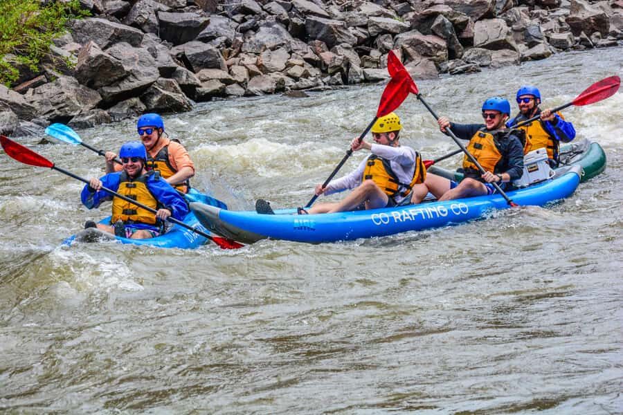 Vail CO: Kayak the Gorgeous Colorado River - guided 1/2 day - Entering the Vail area from a scenic drive, not I-70