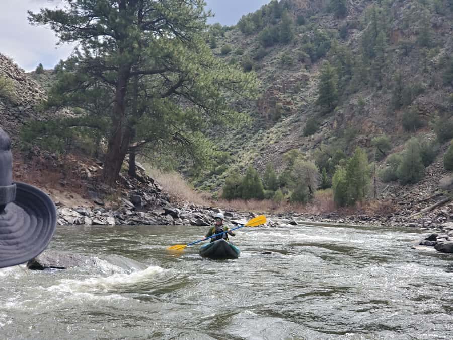 Vail CO: Kayak the Gorgeous Colorado River - guided 1/2 day - The warm spring stop and why it’s more than a break