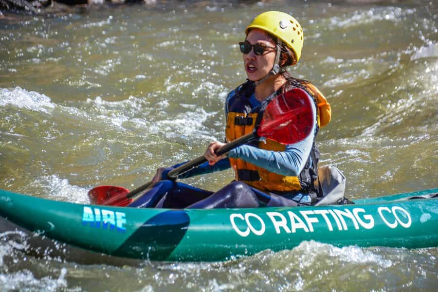 Vail CO: Kayak the Gorgeous Colorado River - guided 1/2 day - Meeting at Rancho Del Rio: what to expect at check-in